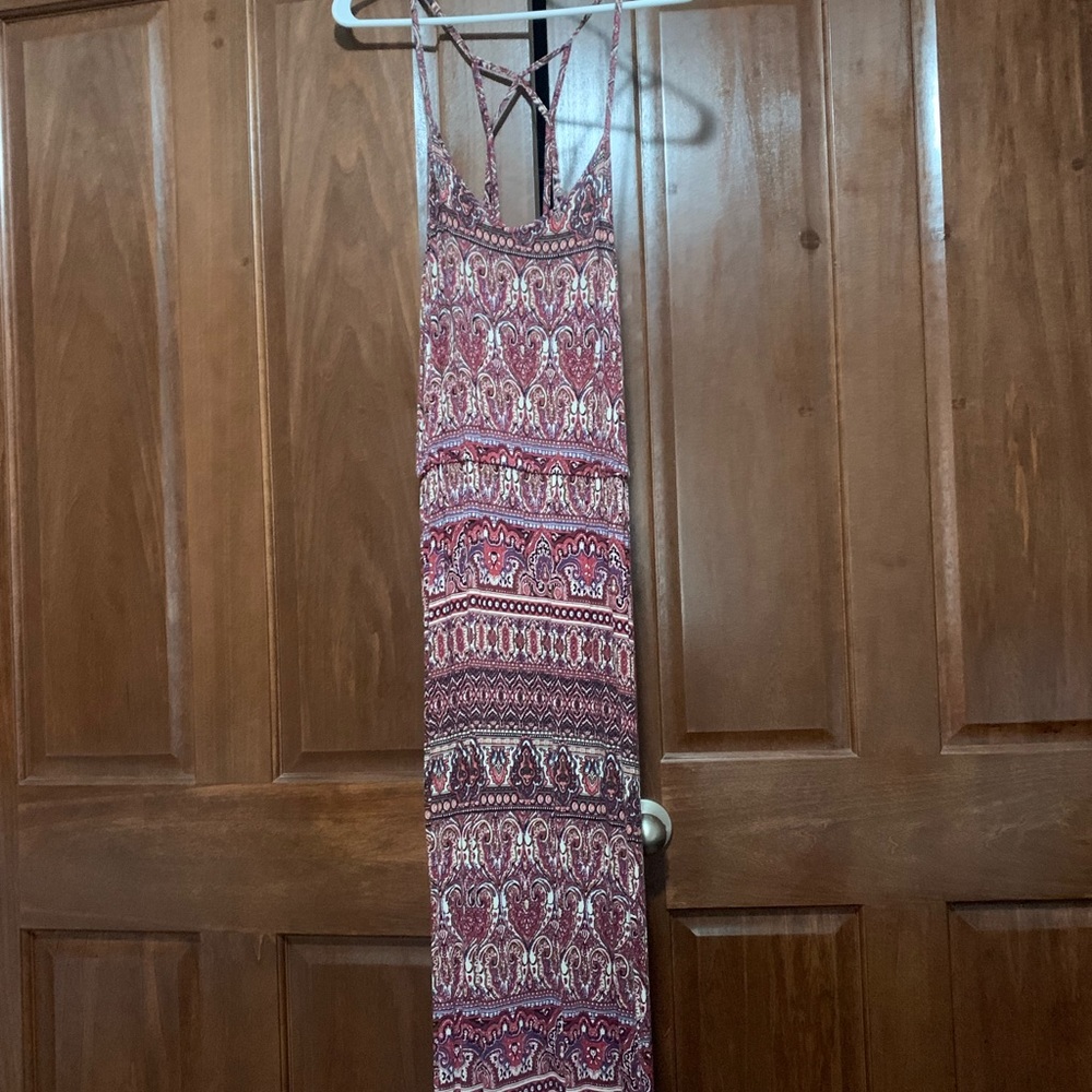 American Eagle Outfitters Spaghetti Strap Maxi Dress